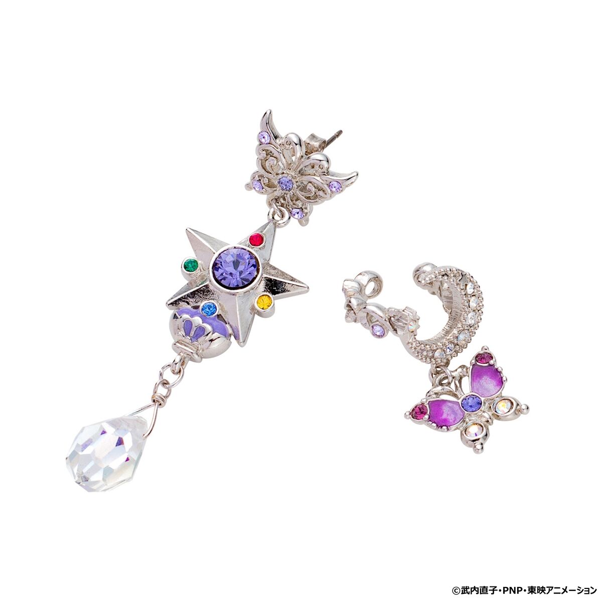 セーラームーン Swarovski ジュピターモデル ピアス - イヤリング