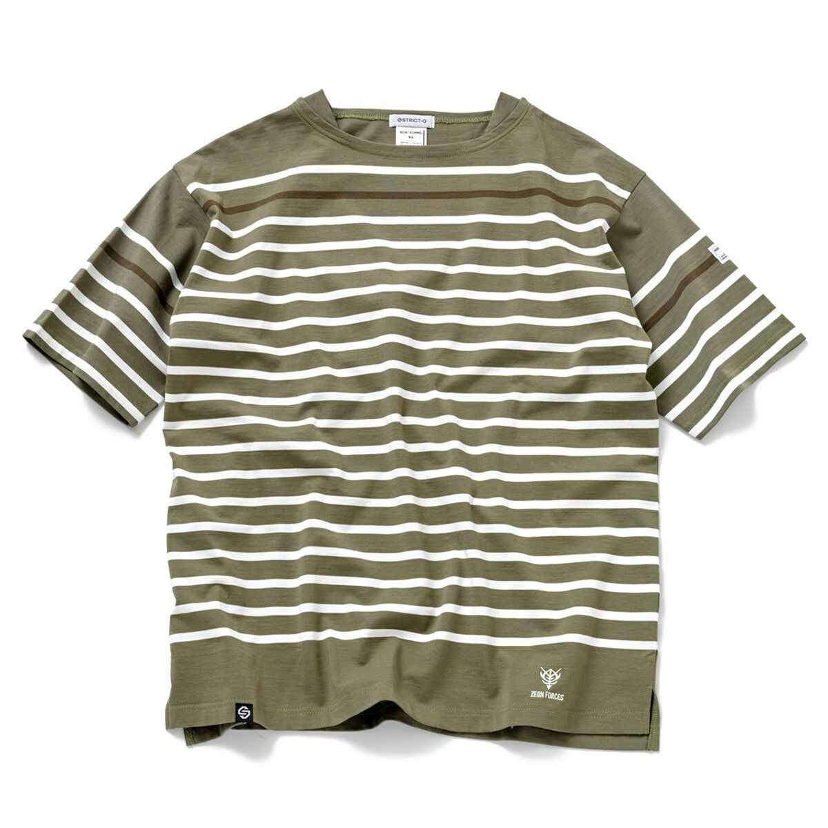 STRICT-G MONT KEMMEL『機動戦士ガンダム』半袖バスクTシャツ ZEON FORCES