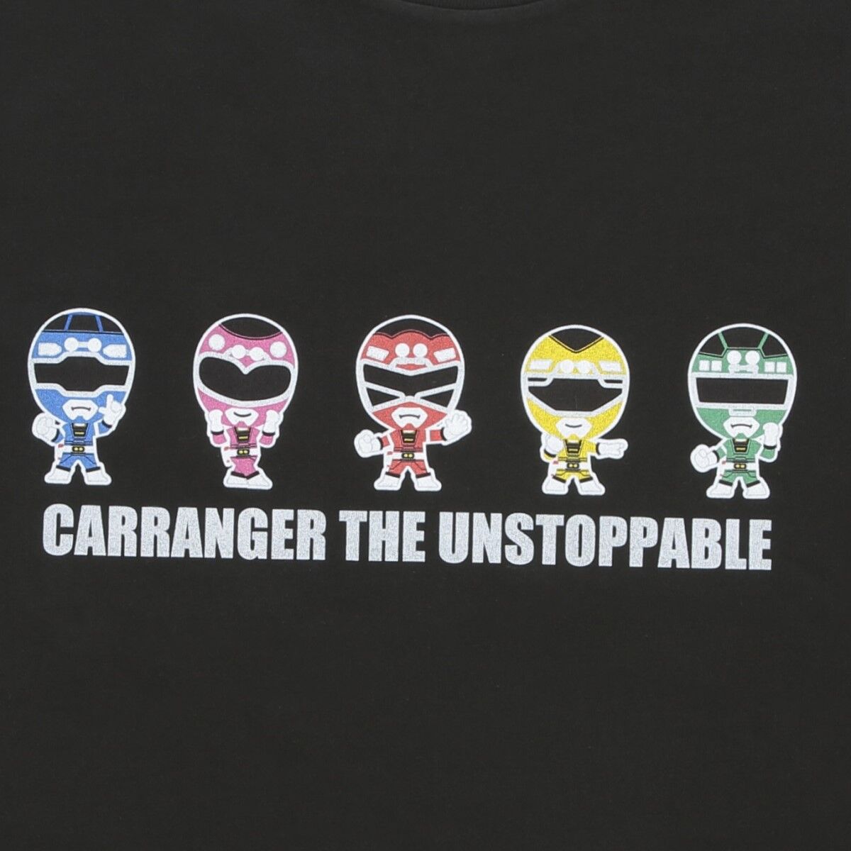 激走戦隊カーレンジャー Tシャツ デフォルメキャラ柄 | スーパー戦隊