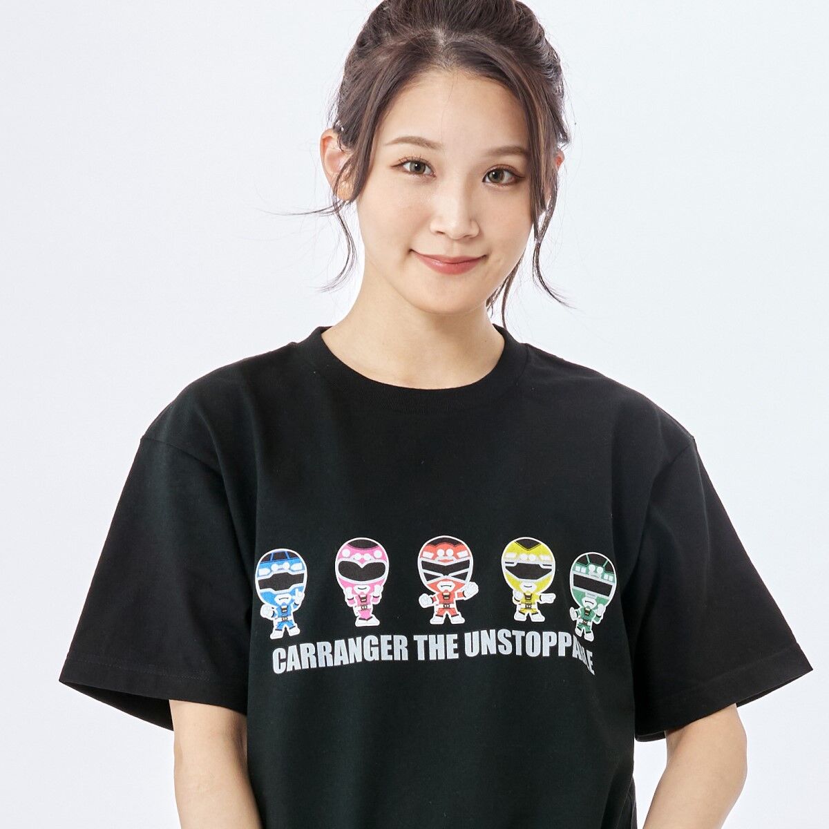 激走戦隊カーレンジャー Tシャツ デフォルメキャラ柄 | スーパー戦隊