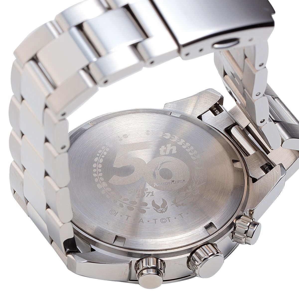 仮面ライダー50th 新サイクロン号 イメージ クロノグラフ腕時計 | 仮面 