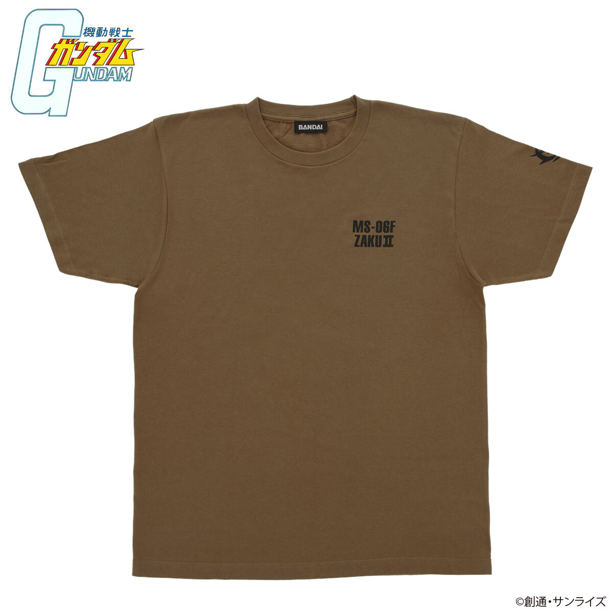 機動戦士ガンダム MSモチーフ企画 Tシャツ MS-06F ザクII | ガンダムシリーズ ファッション・アクセサリー | アニメグッズ  ・おもちゃならプレミアムバンダイ｜バンダイナムコグループの公式通販サイト