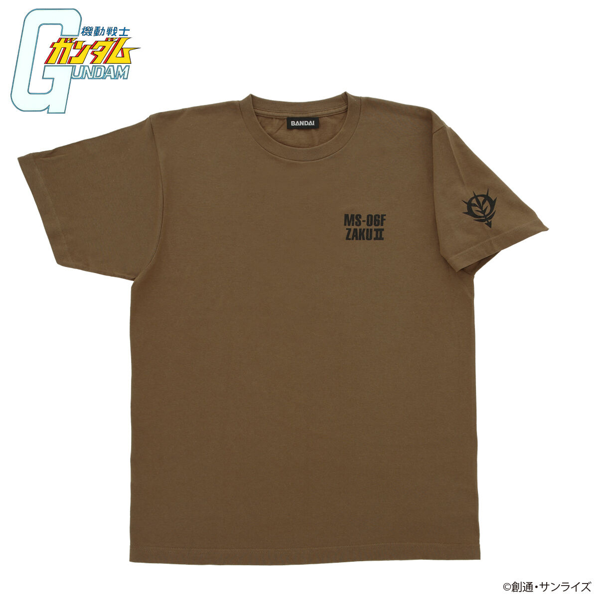 モビルスーツ Tシャツ MS-06F ZAKU II 機動戦士ガンダム MSモチーフ企画 Tシャツ MS-06F ザクII