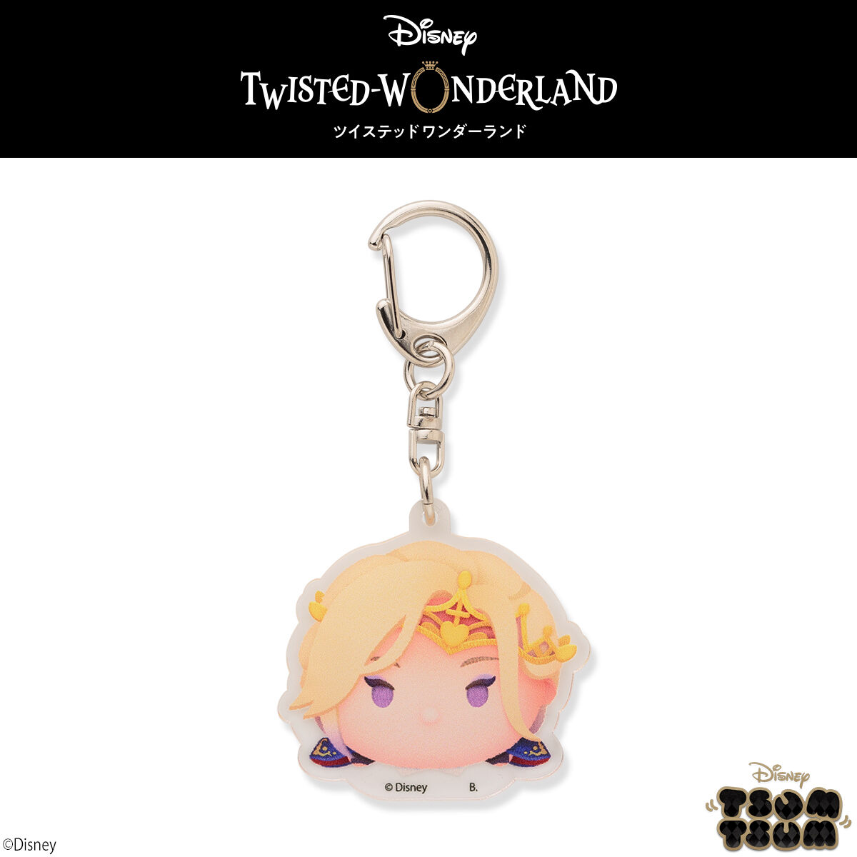 ハピクロ！ツイステッドワンダーランド ツムツム アクリルキーホルダー