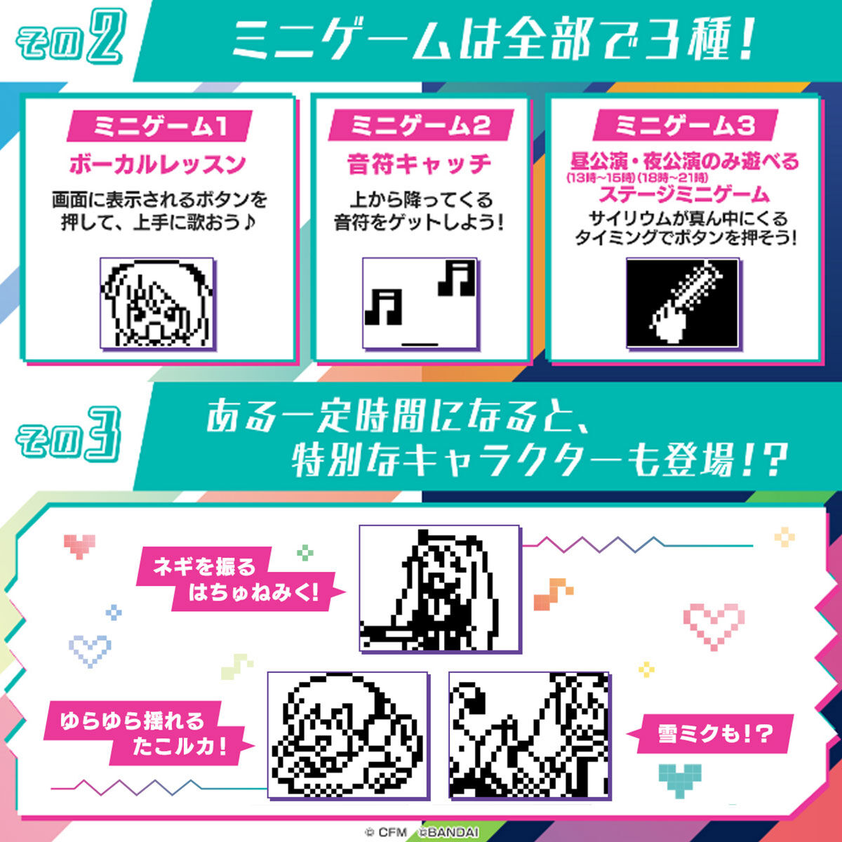 ピアプロキャラクターズ×たまごっち 初音ミクっち キュートミク