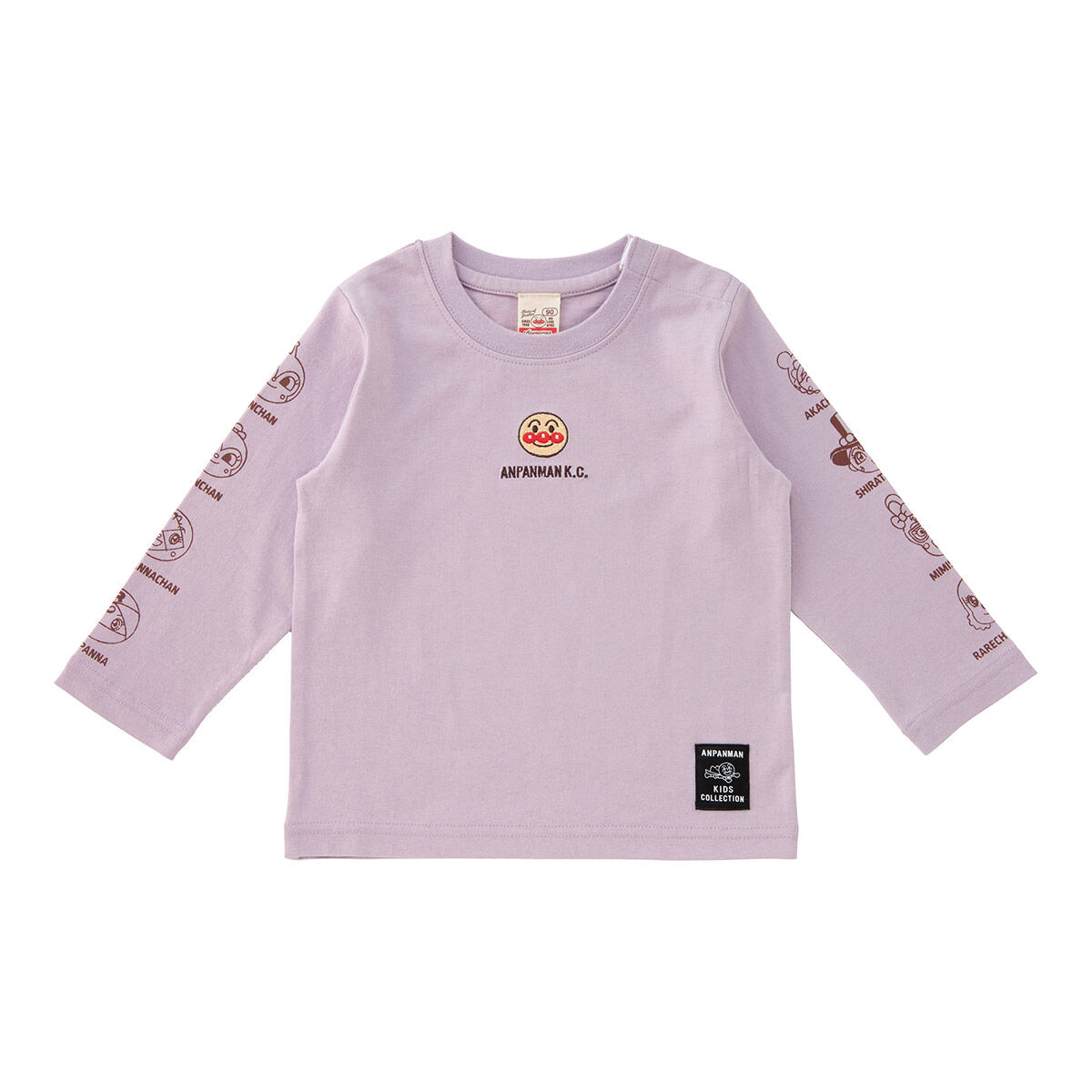 ichan.org r girls $ ガールズ袖プリント長Tシャツ | それいけ！アンパンマン ファッション・アクセサリー | アニメグッズ  ・おもちゃならプレミアムバンダイ｜バンダイナムコグループの公式通販サイト