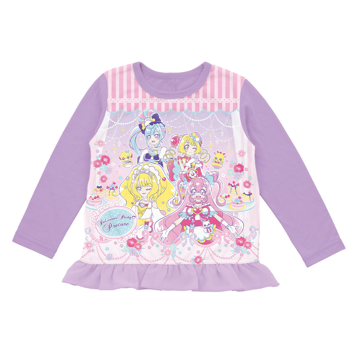 デリシャスパーティプリキュア つみつみクッキング レシピッピパンケーキのレシピッピ付 パジャマ | プリキュアシリーズ 幼児・子供向け（3歳～6歳）  | アニメグッズ ・おもちゃならプレミアムバンダイ｜バンダイナムコグループの公式通販サイト