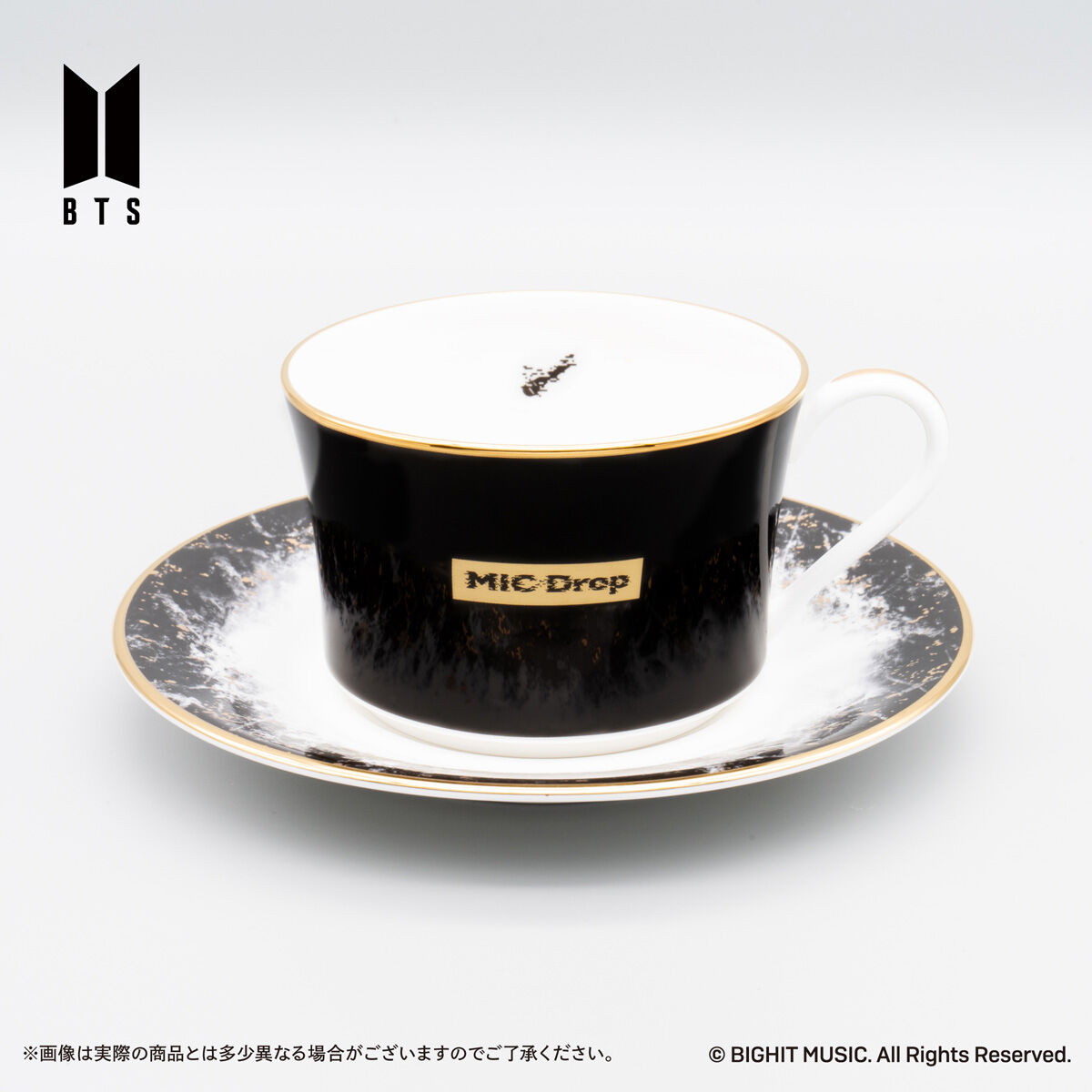 Noritake Cup＆Saucer set BTS Music Theme DNA ver./ MIC Drop ver