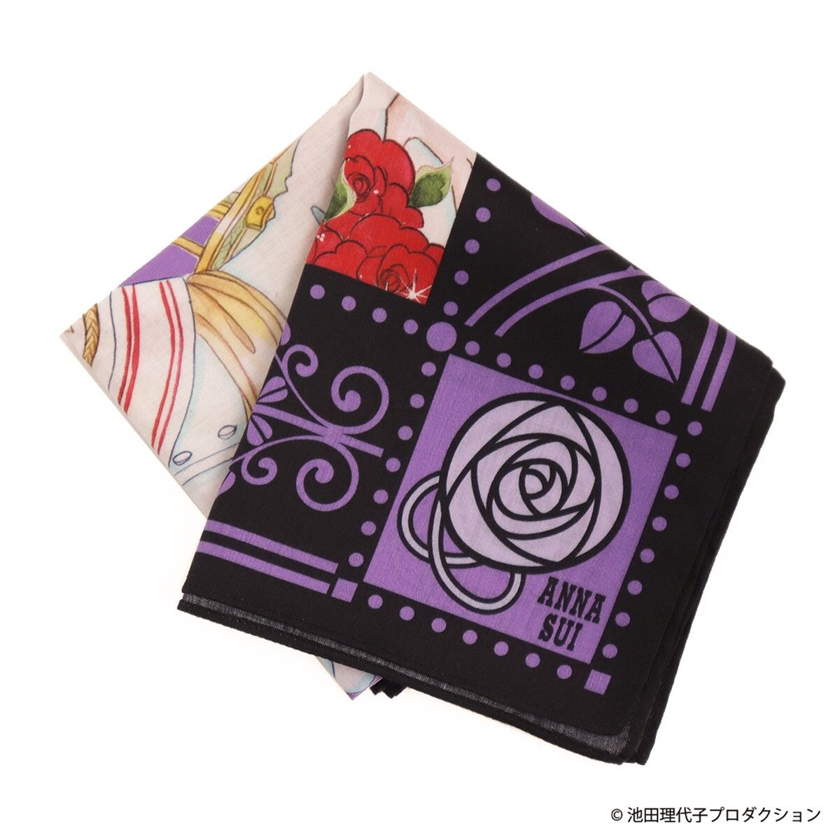 ベルサイユのばら ANNA SUI プリントハンカチ【再販