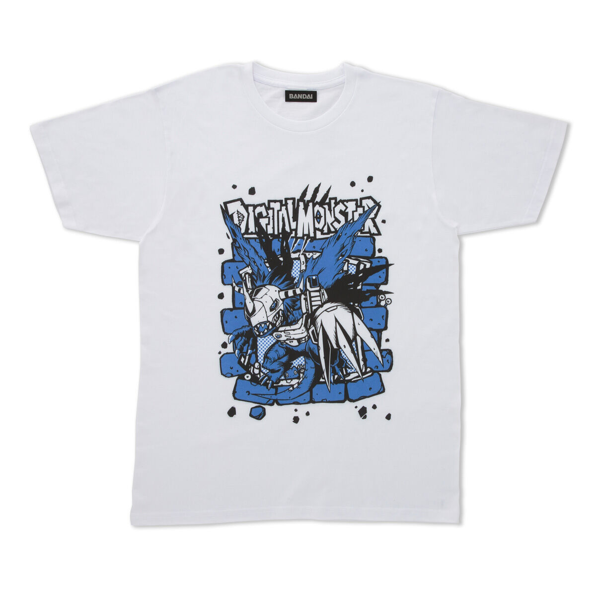 デジタルモンスター 25周年記念 デザインTシャツ メタルグレイモン