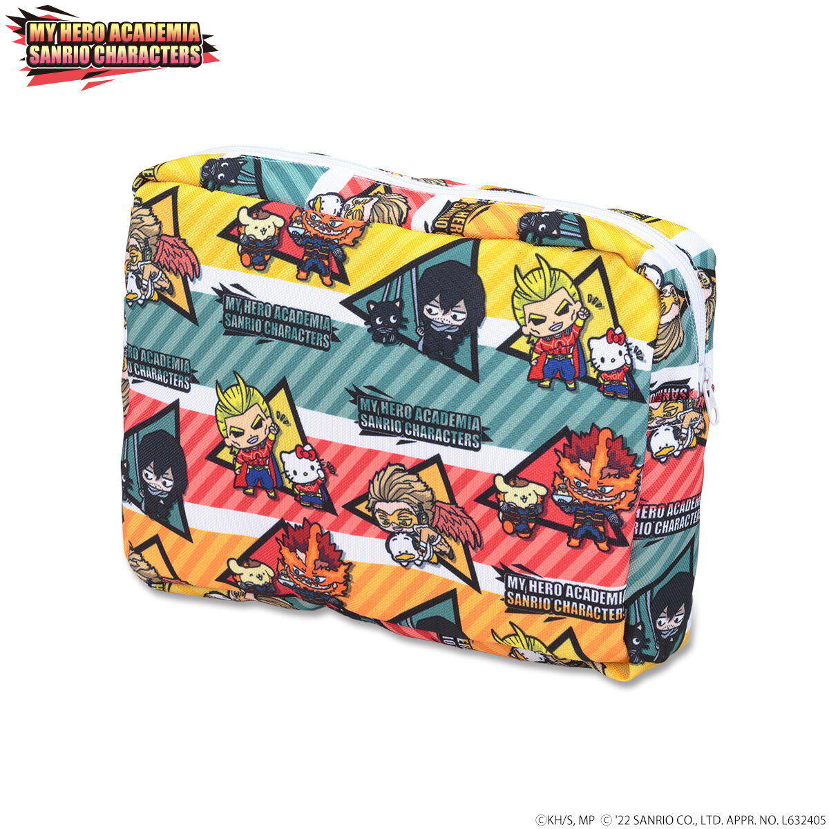 僕のヒーローアカデミア×サンリオキャラクターズ BOXポーチ（全4