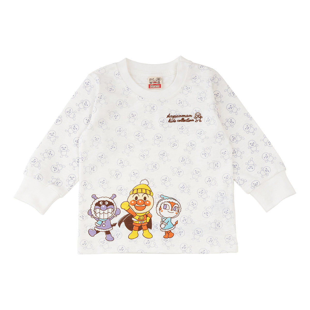 ユキダルマン柄長袖Tシャツ | それいけ!アンパンマン ユキダルマン柄長袖Tシャツ | それいけ!アンパンマン