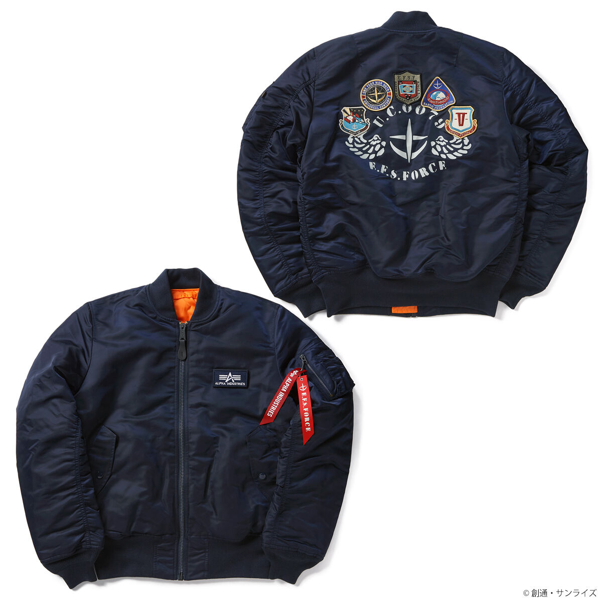 ALPHA INDUSTRIES MA-1 JACKET ネイビー XL - daterightstuff.com