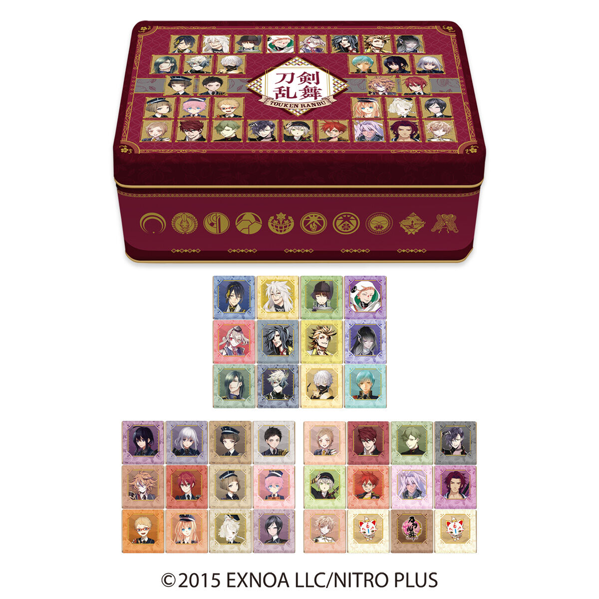 バラエティチョコ缶 刀剣乱舞ONLINE 3種 | 刀剣乱舞ONLINE 食品・飲料