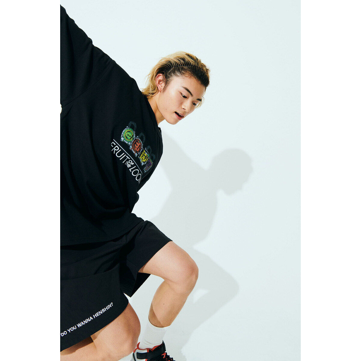 仮面ライダーストロンガー ビッグプリントTシャツ Mサイズ