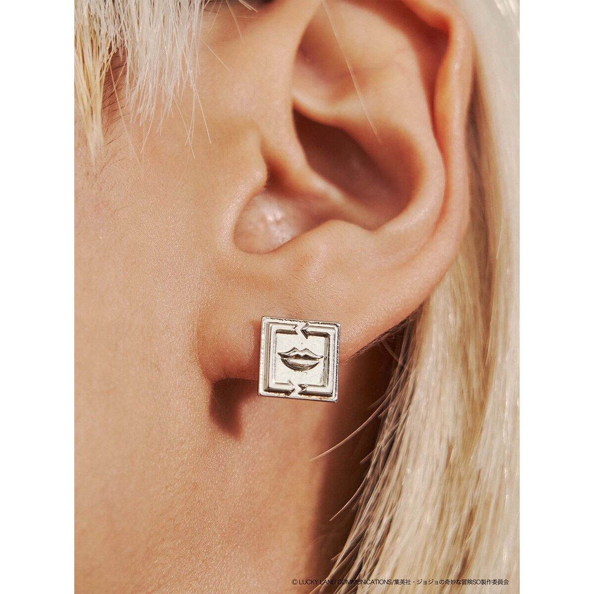 ジョジョの奇妙な冒険ストーンオーシャン　ピアス ジョジョの奇妙な冒険 ストーンオーシャン×PAMEO POSE】E