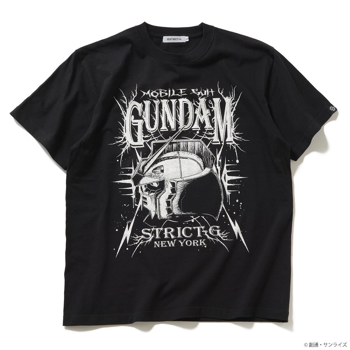 STRICT-G『機動戦士ガンダム』NEW YORK ハードコア Tシャツ | 機動戦士ガンダム ファッション・アクセサリー | アニメグッズ  ・おもちゃならプレミアムバンダイ｜バンダイナムコグループの公式通販サイト