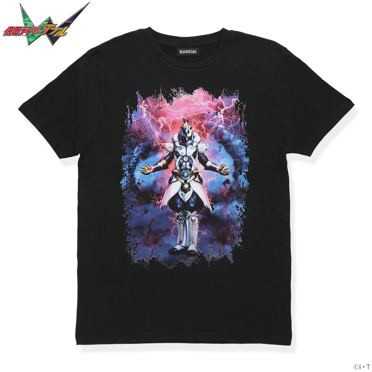 仮面ライダーW ウェザードーパント Tシャツ【2023年6月発送分】 | 仮面ライダーW（ダブル） ファッション・アクセサリー | アニメグッズ  ・おもちゃならプレミアムバンダイ｜バンダイナムコグループの公式通販サイト