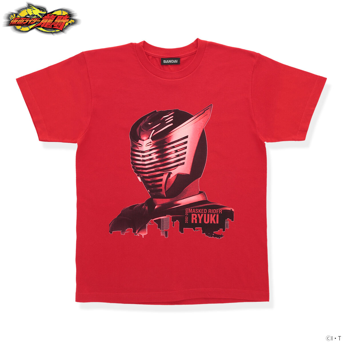 仮面ライダー龍騎 Tシャツ 横顔柄 | 仮面ライダー龍騎 ファッション