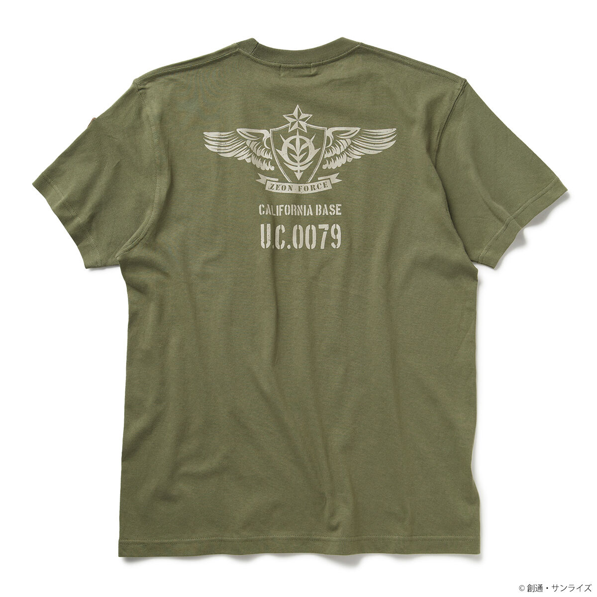 STRICT-G.ARMS『機動戦士ガンダム』ワッペン付きTシャツ ZEON