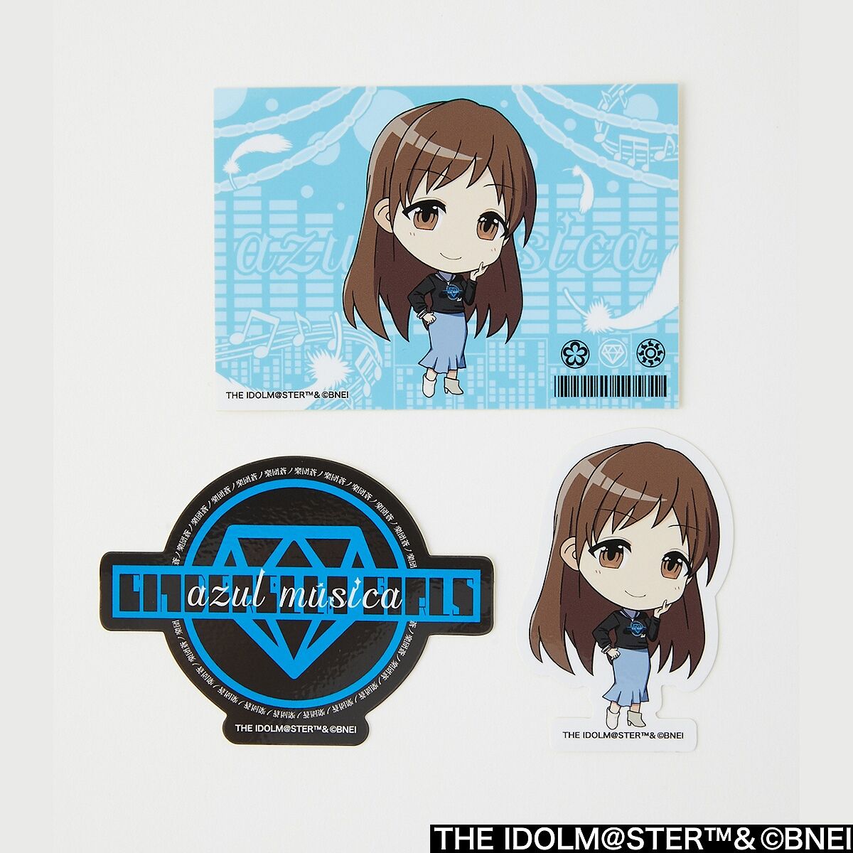 アイドルマスターシンデレラガールズ×R4G第三弾（蒼ノ楽団）ステッカー