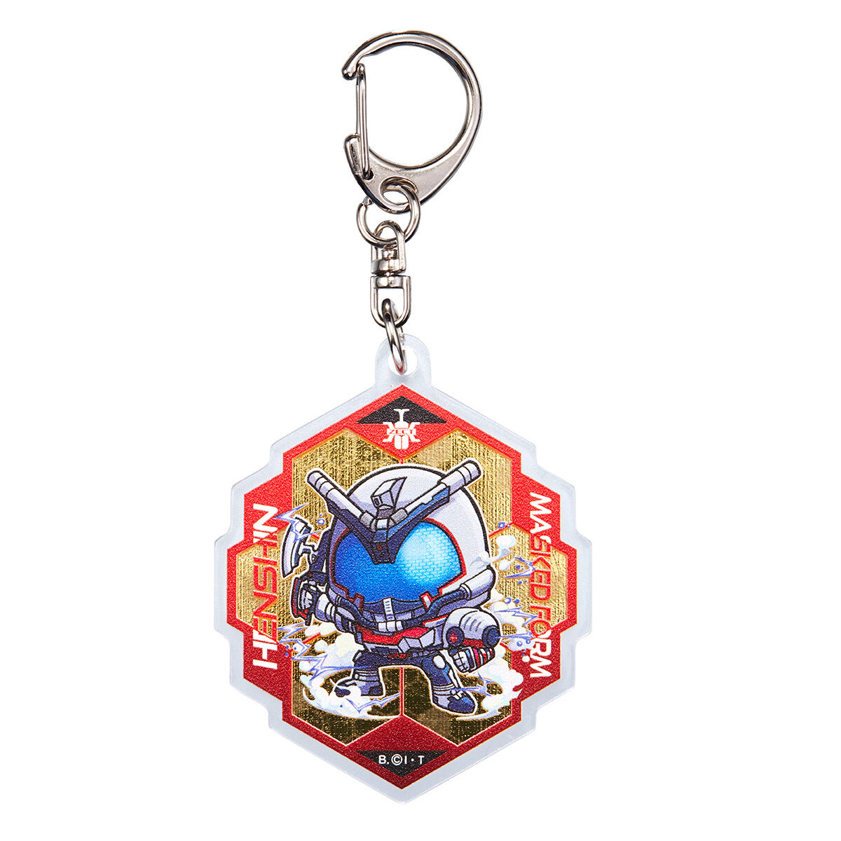 仮面ライダー555 ハピクロ アクリルキーホルダー ハピクロ！】仮面ライダーファイズ トレーディング メタリック