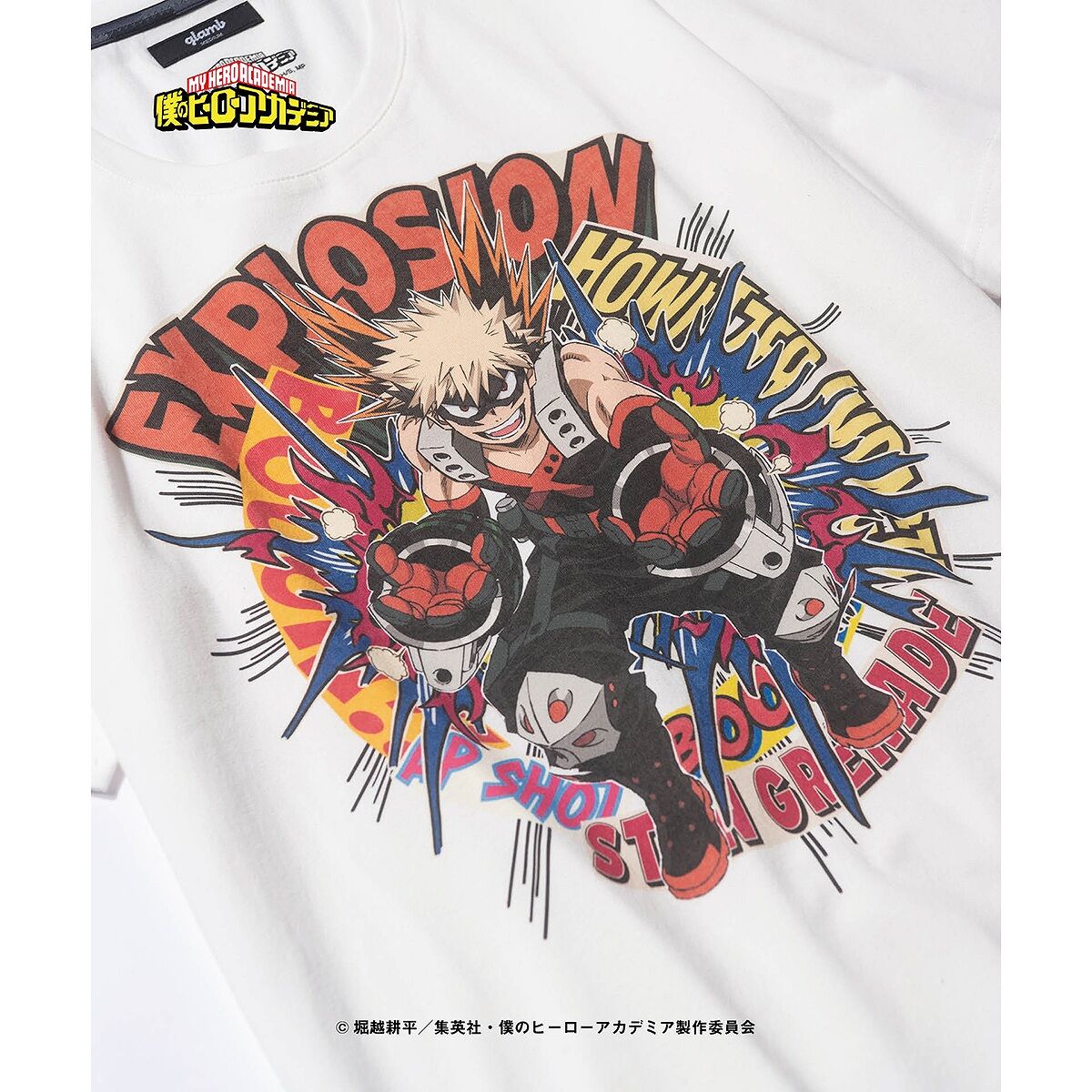 僕のヒーローアカデミア【glamb】Tシャツ 爆豪 勝己 | 僕の