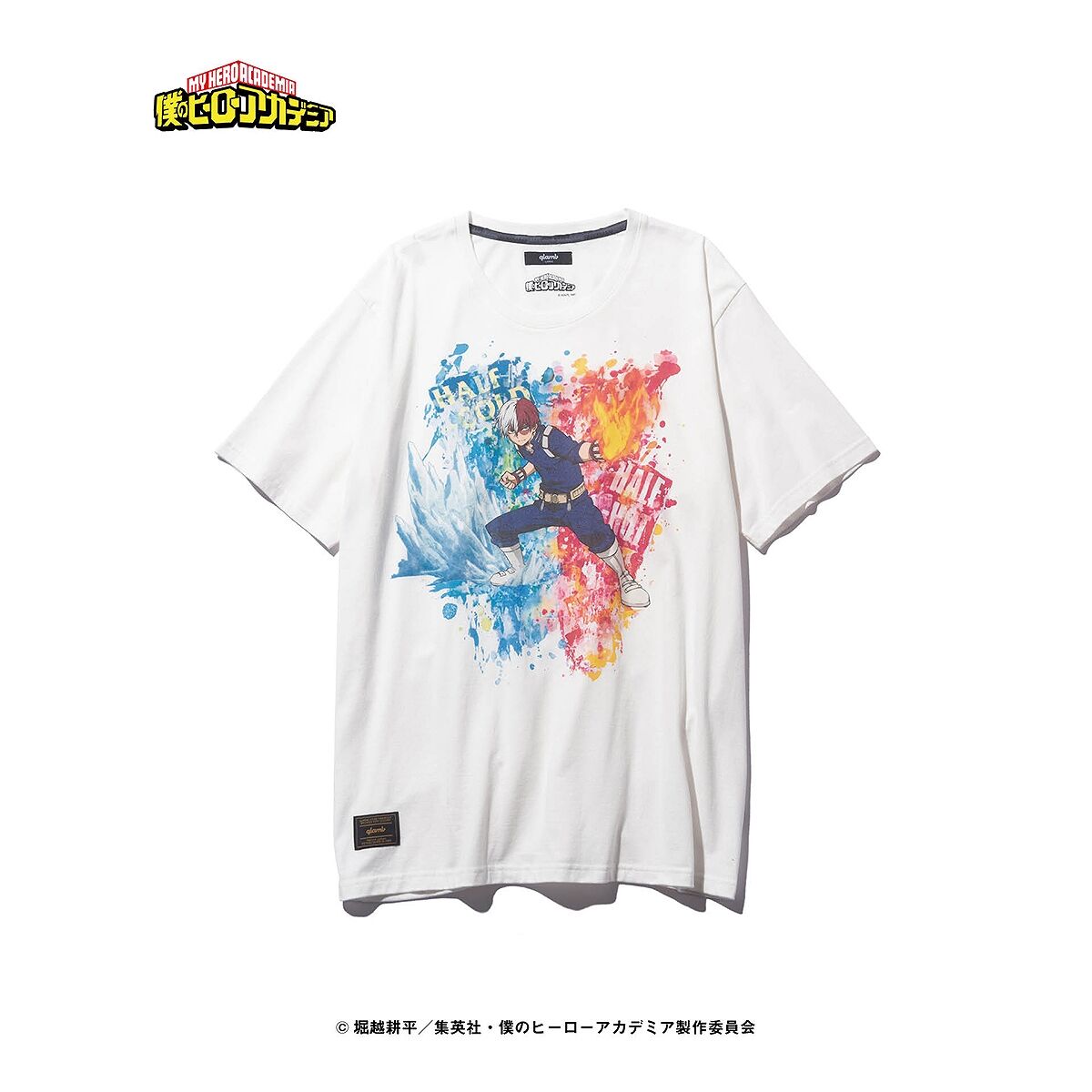 Tシャツ 僕のヒーローアカデミア 轟焦凍 ジャンプショップ 公式 原作商品