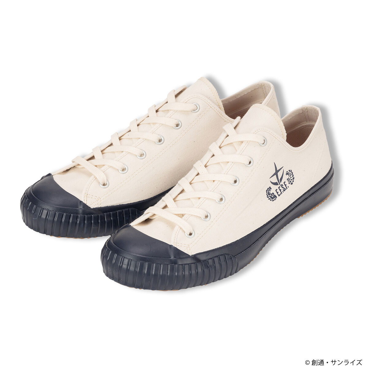 STRICT-G×ムーンスター ローカットスニーカー 連邦軍モデル 27.0 STRICT-G MOONSTAR『機動戦士ガンダム』スニーカー LOW E.F.S.F.
