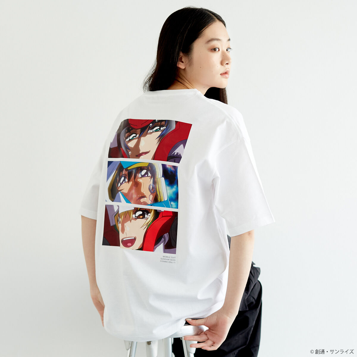 ガンダムSEED FESTIVAL Tシャツ　Sサイズ STRICT-G『機動戦士ガンダム SEED』ビッグサイズTシャツ 終わら