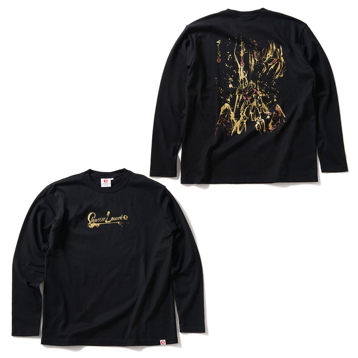 ガンダム 長袖Tシャツ XL ブラック STRICT-G JAPAN 宇宙世絵 長袖Tシャツ『機動戦士Zガンダム』第十三話