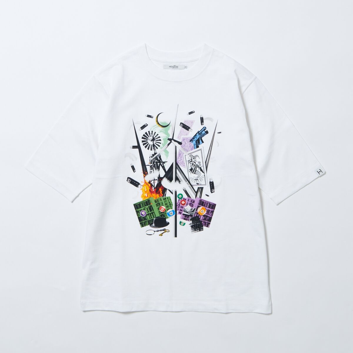 デザインTシャツ -COLLAGE- 仮面ライダーW | HENSHIN by KAMEN RIDER