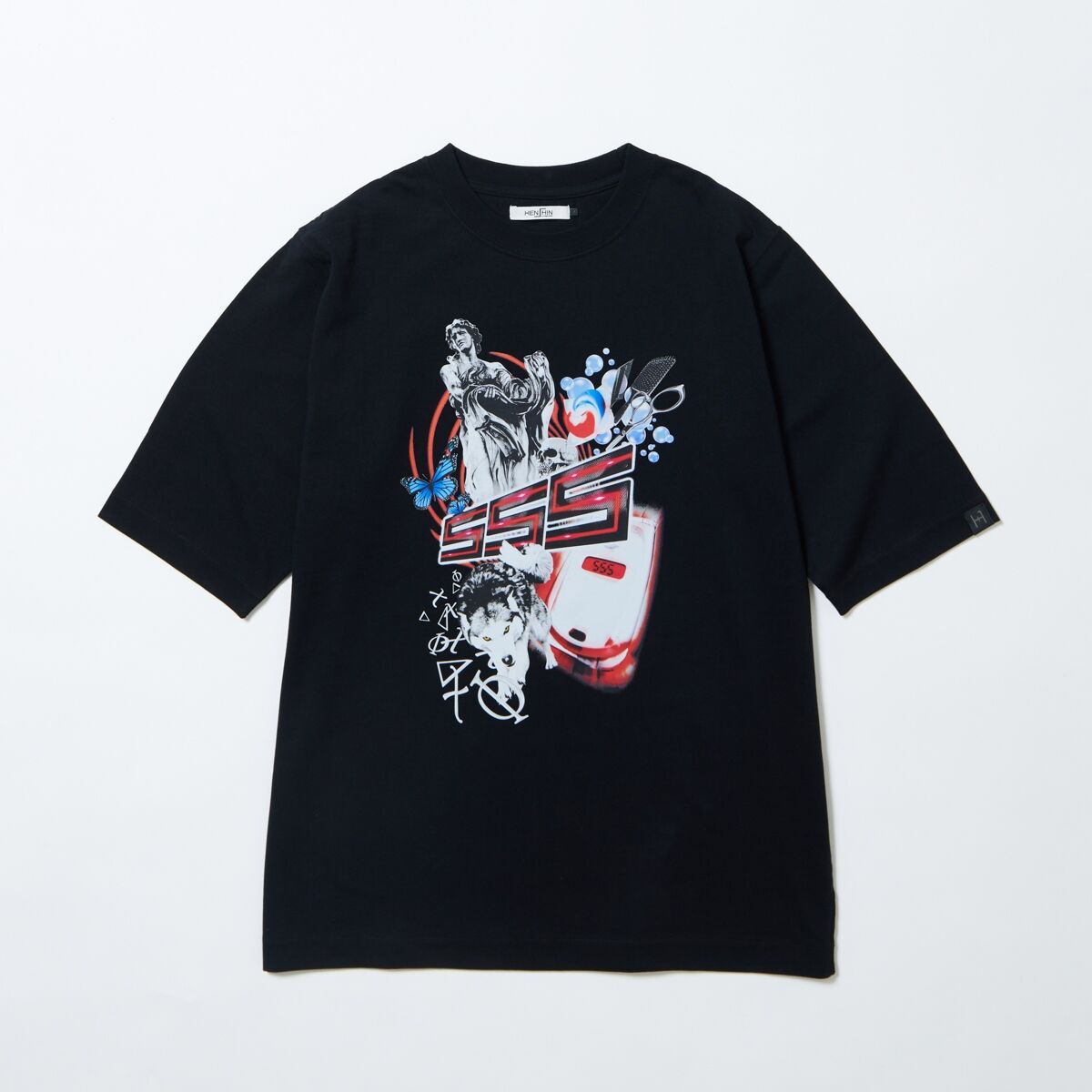 デザインTシャツ -COLLAGE- 仮面ライダー555 | HENSHIN by KAMEN RIDER 