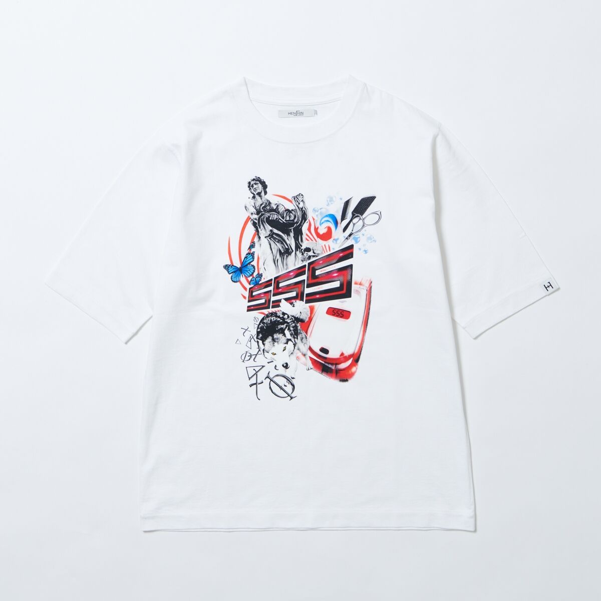 デザインTシャツ -COLLAGE- 仮面ライダー555 | HENSHIN by KAMEN RIDER | 仮面ライダー555  ファッション・アクセサリー | アニメグッズ ・おもちゃならプレミアムバンダイ｜バンダイナムコグループの公式通販サイト
