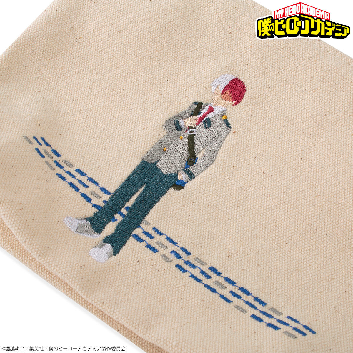 新品未開封】僕のヒーローアカデミア デニム刺繍ポーチ 緑谷出久