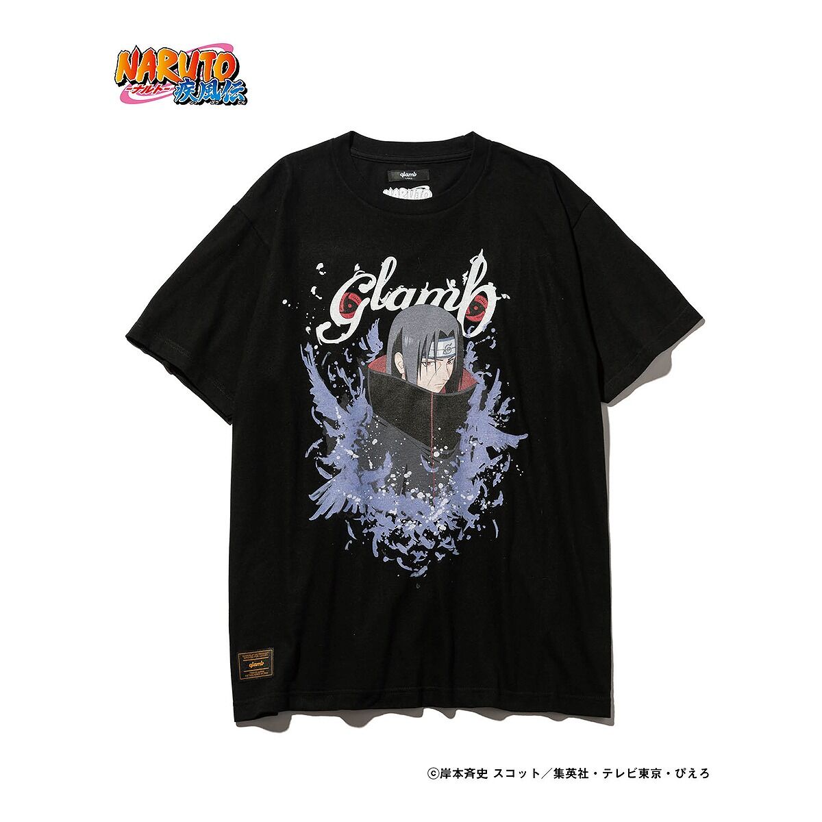 NARUTO【glamb】Tシャツ うちはイタチ | NARUTO -ナルト- | バンダイ