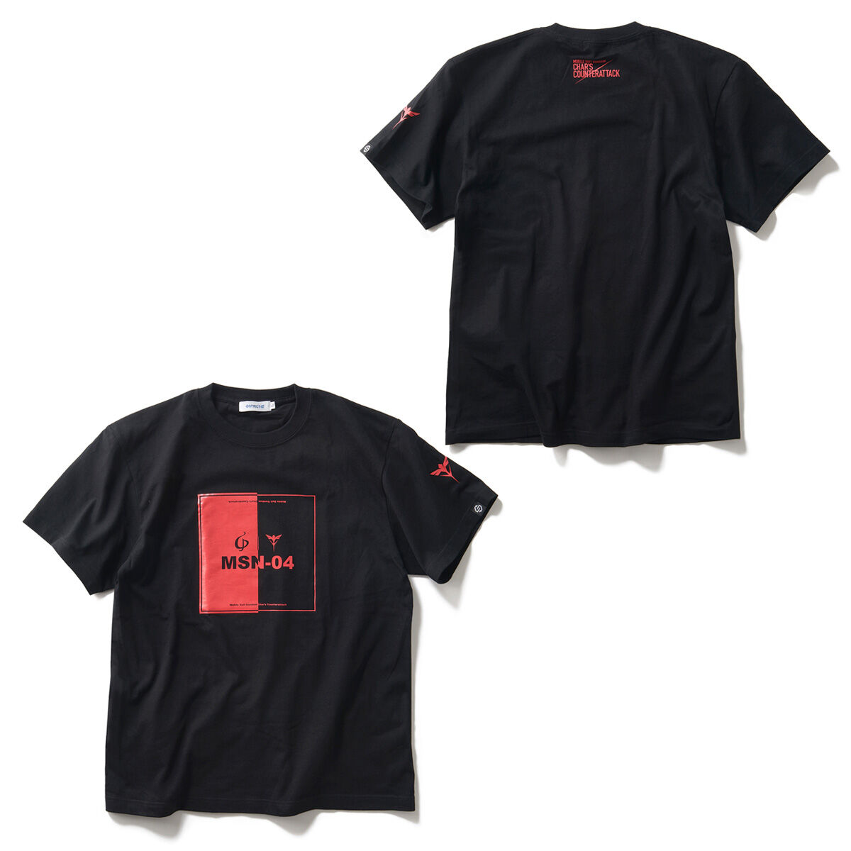 STRICT-G 『機動戦士ガンダム 逆襲のシャア』Tシャツ BOXロゴ MSN-04 