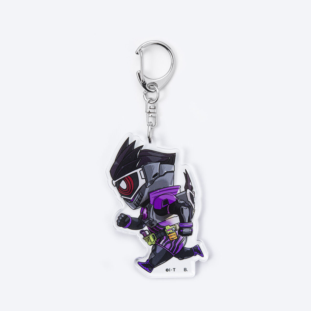 即決 仮面ライダーエグゼイドイニシャルキーホルダー 仮面