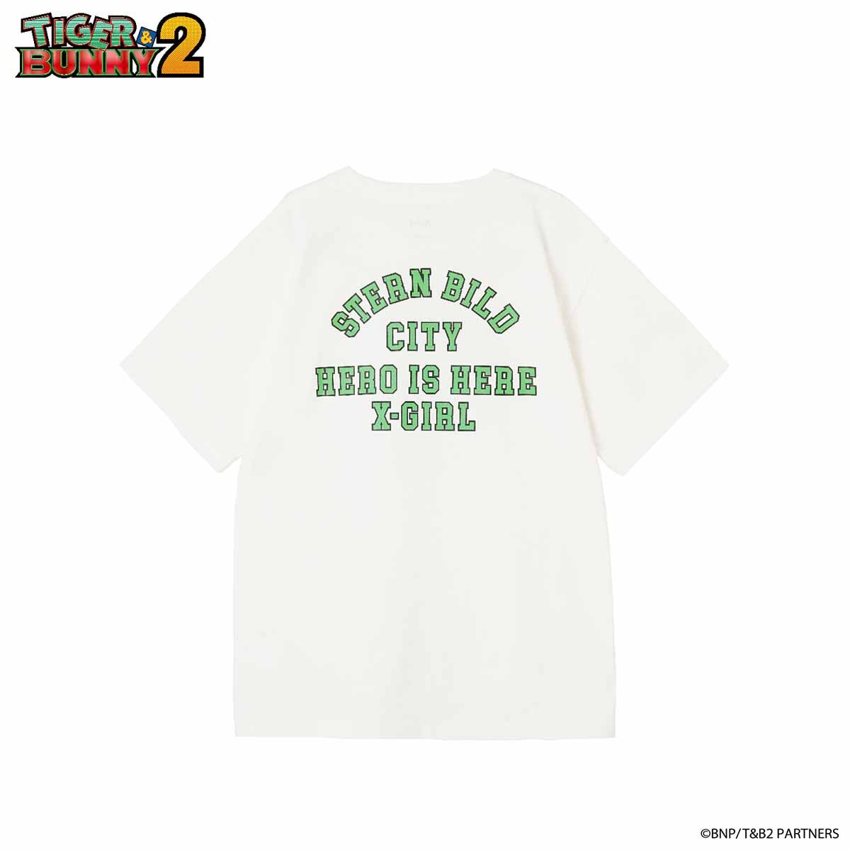 X-girl × TIGER & BUNNY 2 STERN BILD S/S TEE | TIGER & BUNNY