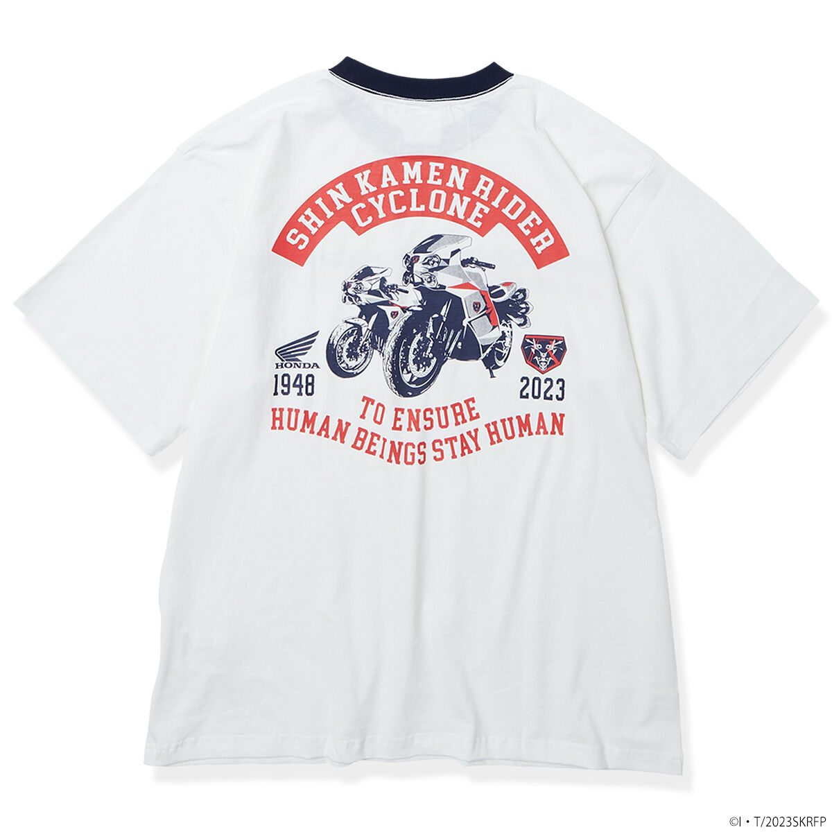 シン・仮面ライダー』Honda リンガーTシャツ Wサイクロン号柄 | 仮面 