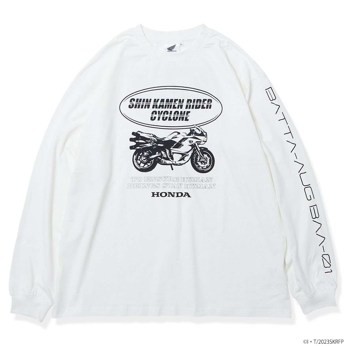 シン・仮面ライダー』Honda 長袖Tシャツ サイクロン号柄 | 仮面
