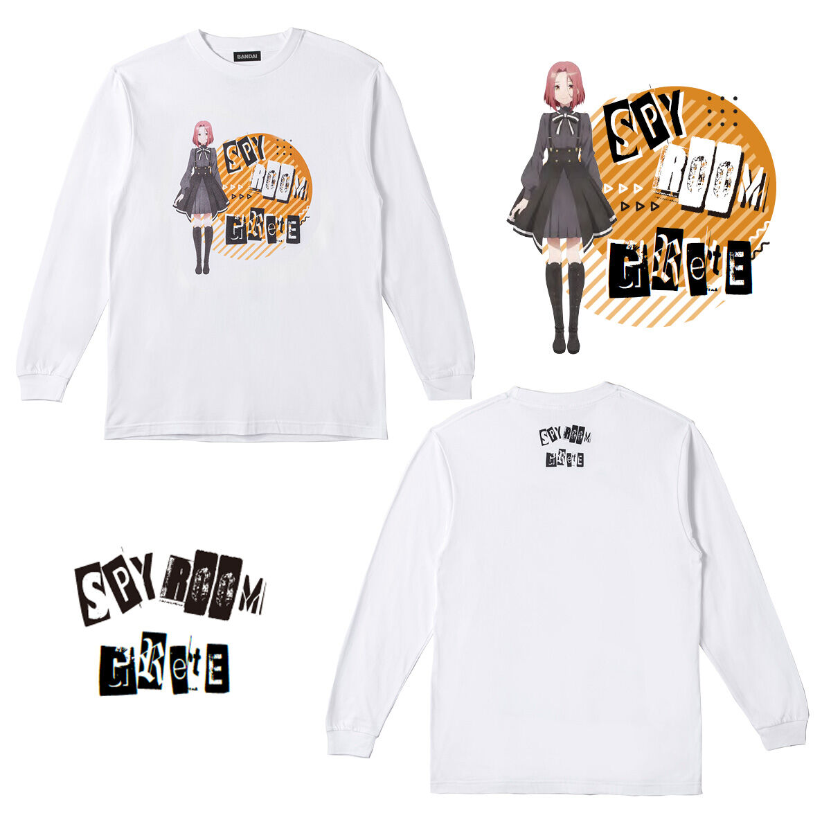 スパイ教室 デザインロングTシャツ | ファッション・アクセサリー 