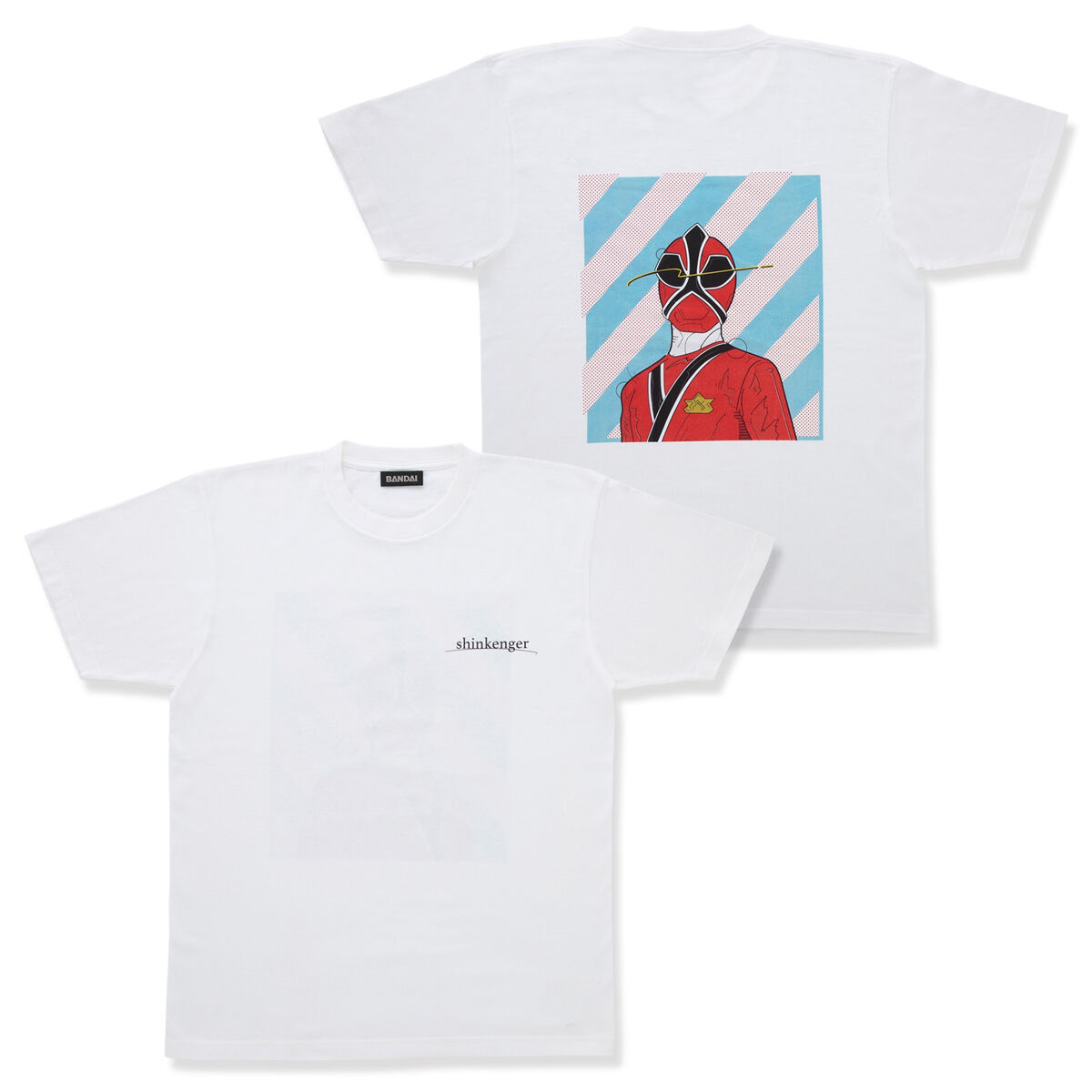 SUPER HERO GALLERIES 侍戦隊シンケンジャー アート Tシャツ