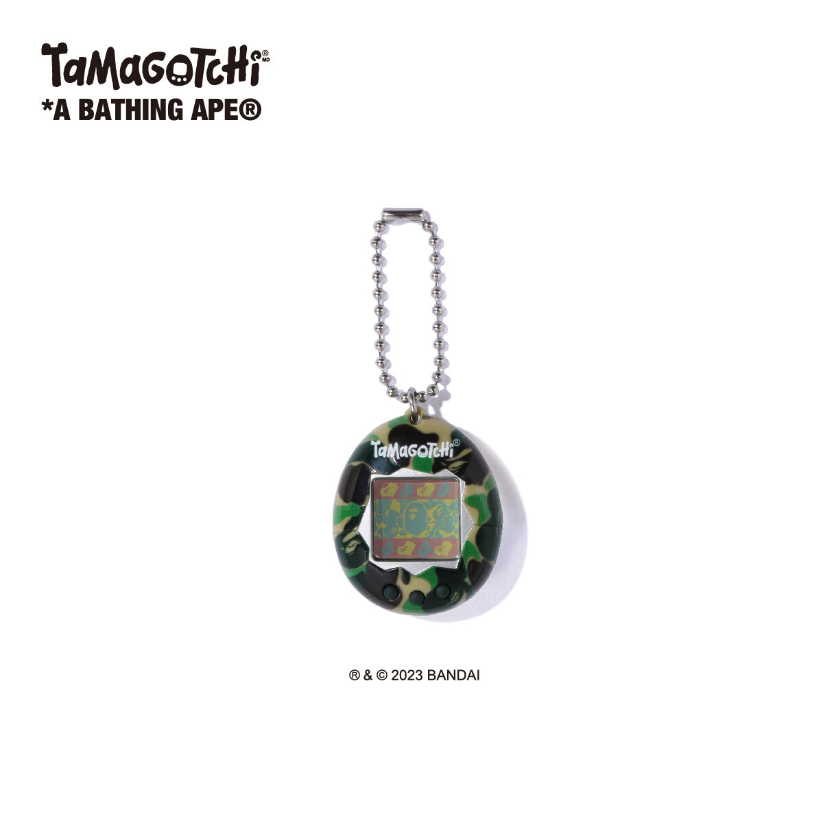 誠実】 APE BAPE TAMAGOTCHI たまごっち グリーン リール