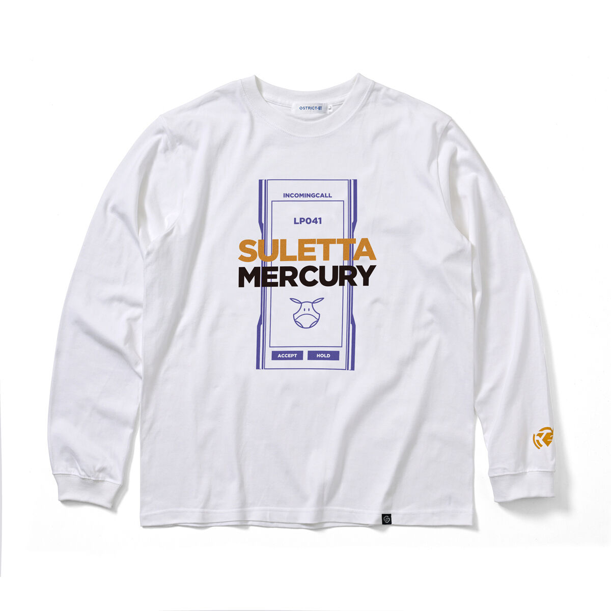 STRICT-G『機動戦士ガンダム 水星の魔女』長袖Tシャツ スレッタ