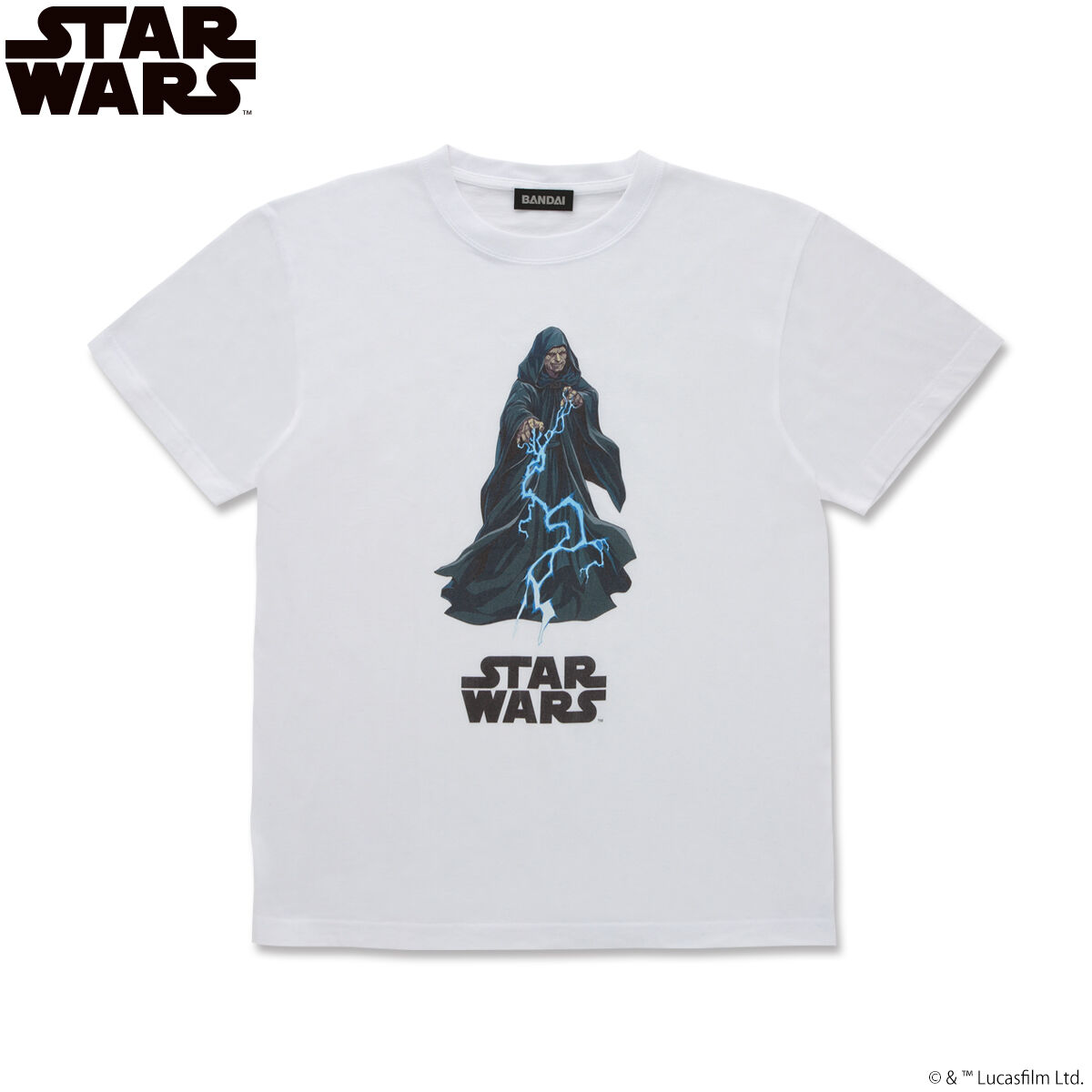 スターウォーズ　ダースシディアス　パルパティーン　Tシャツ STAR WARS/スター・ウォーズ パルパティーン皇帝／ダース