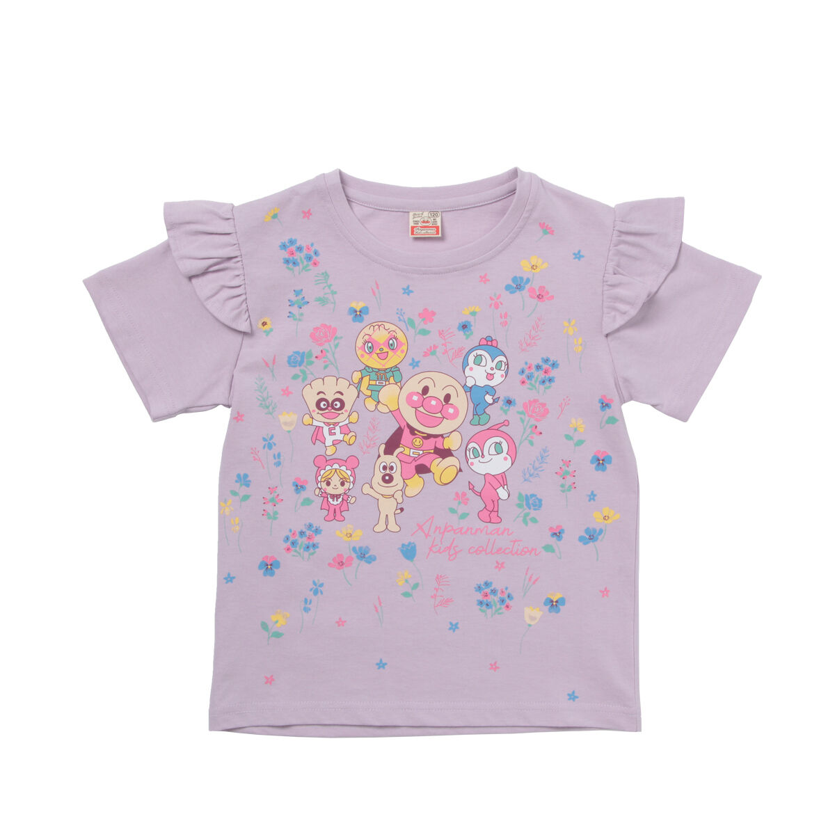 お花柄袖フリルTシャツ | それいけ！アンパンマン ファッション