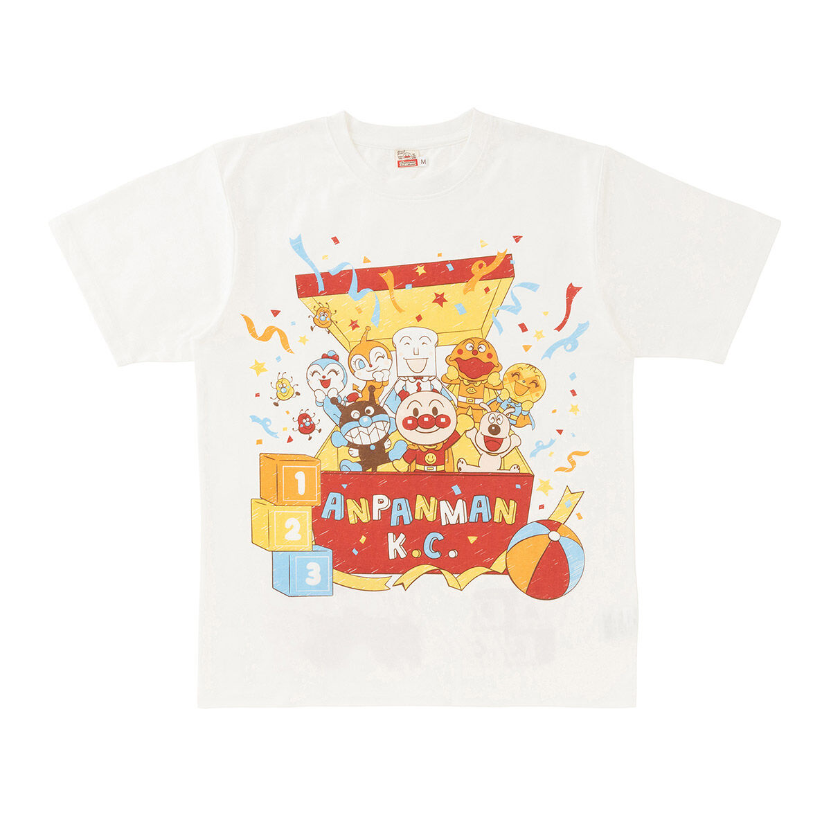 おもちゃ箱柄Tシャツ大人 | それいけ！アンパンマン ファッション