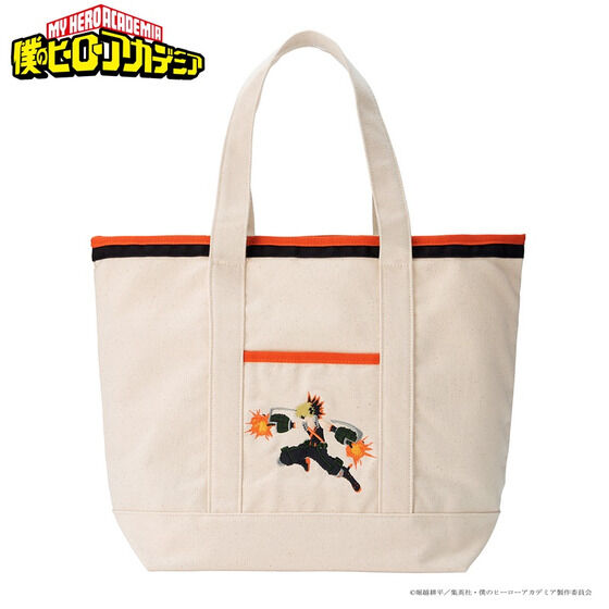僕のヒーローアカデミア 刺繍トートバッグ（全5種）【再販24年6月お