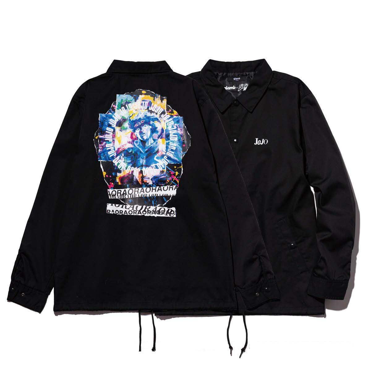 美品 ジョジョの奇妙な冒険 glamb コラボ スタープラチナコーチジャケット 2703393_10.jpg